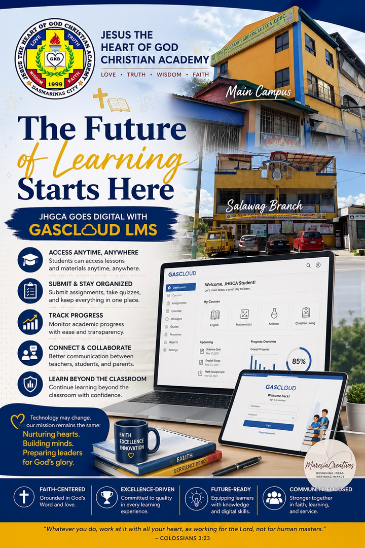 Future of learning enrollment poster